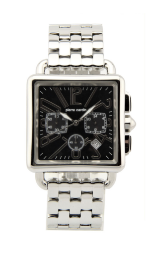 Pierre Cardin Ezüst Színű Férfi karóra, Retour Chrono PC068791006