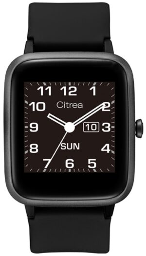 Q&Q Fekete Színű Unisex okosóra, Citrea X00A-001VY