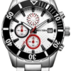 Rhythm Ezüst Színű Férfi karóra, Chronograph S1406S01