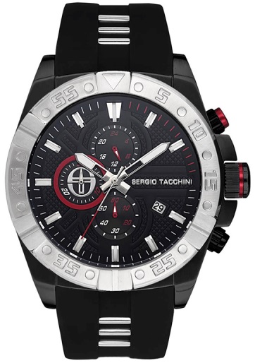 Sergio Tacchini Fekete Színű Férfi karóra, ST.5.108-01 1 Sergio Tacchini Fekete Színű Férfi karóra, ST.5.108-01