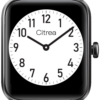 Q&Q Fekete Színű Unisex okosóra, Citrea 2 X01A-001VY