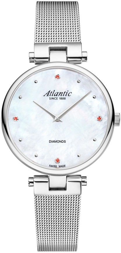 Atlantic Ezüst Színű Női karóra, Elegance Royal Rubies Edition 29044.41.09MB 1 Atlantic Ezüst Színű Női karóra, Elegance Royal Rubies Edition 29044.41.09MB