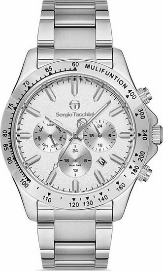 Sergio Tacchini Ezüst Színű Férfi karóra, ST.1.10165-5