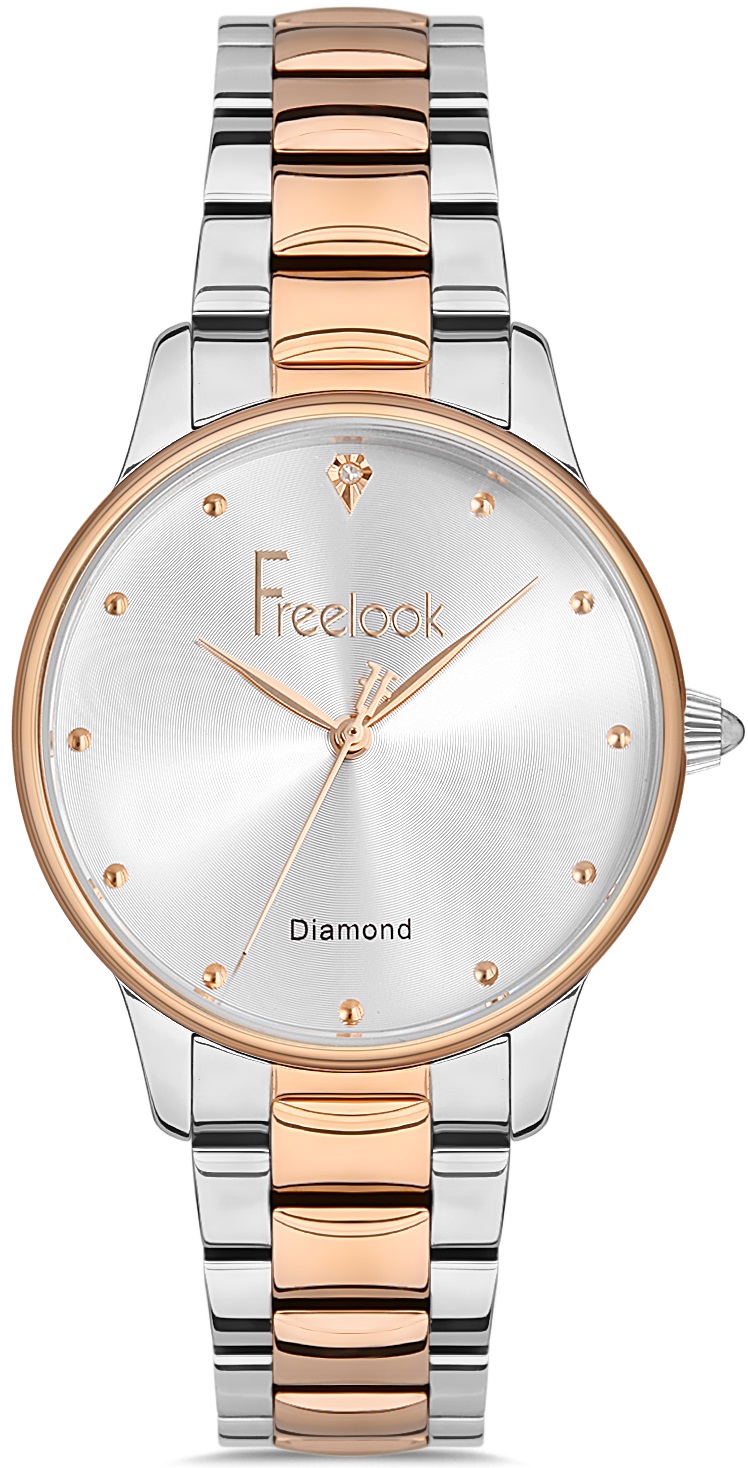 Freelook Ezüst-rózsaarany Színű Női karóra, FL.1.10317-3 1 Freelook Ezüst-rózsaarany Színű Női karóra, FL.1.10317-3