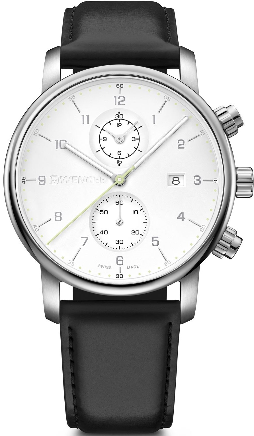 Wenger Fekete Színű Férfi karóra, Urban Classic Chrono 01.1743.123