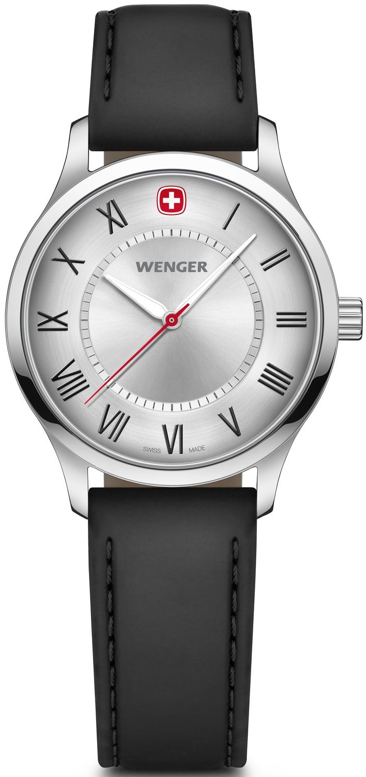 Wenger Fekete Színű Női karóra, City Classic 01.1421.124 1 Wenger Fekete Színű Női karóra, City Classic 01.1421.124