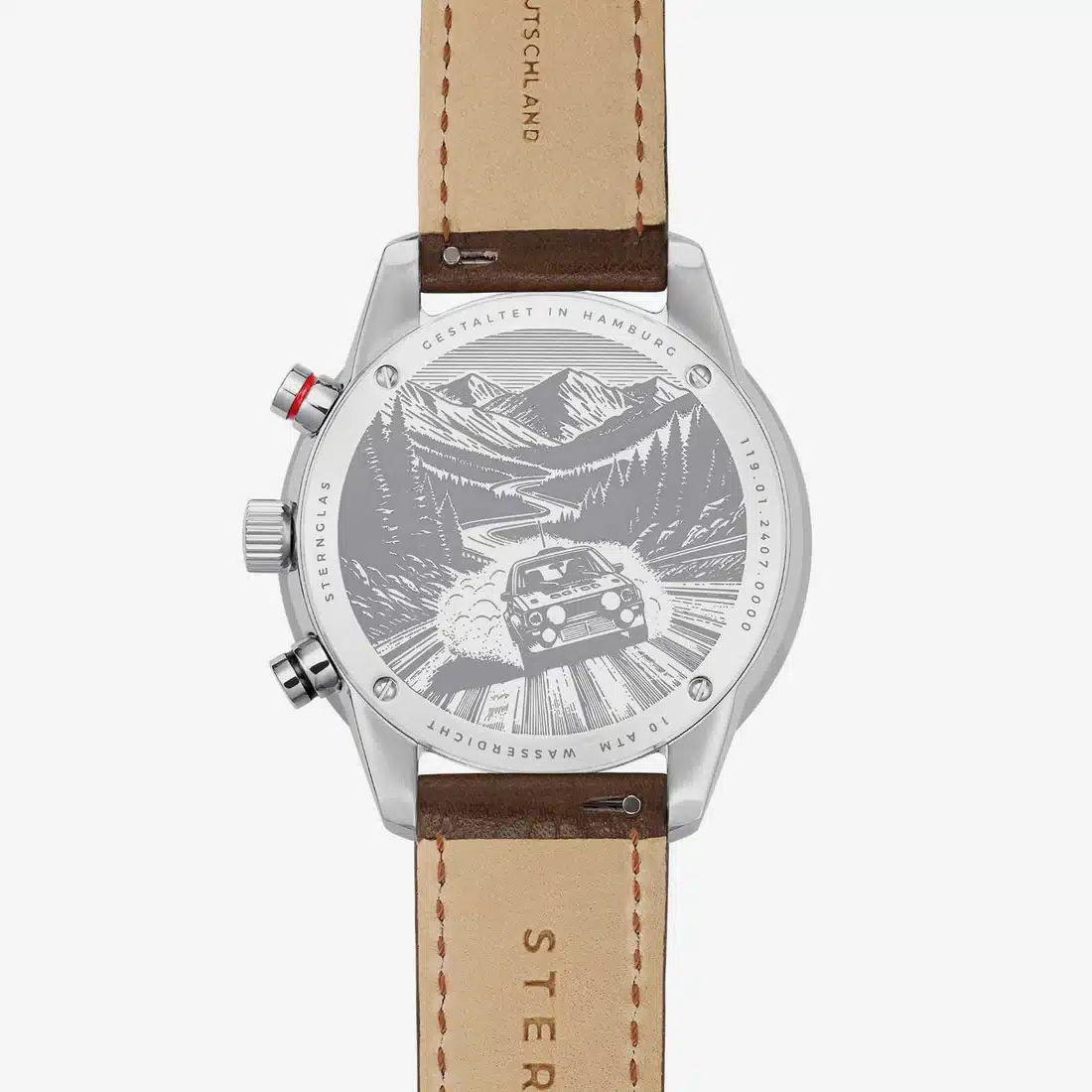 Sternglas Tachymeter 2.0 I Barna színű I S01-TM03-MO02 2 S01-TM03-MO02 sternglas óra hátlap