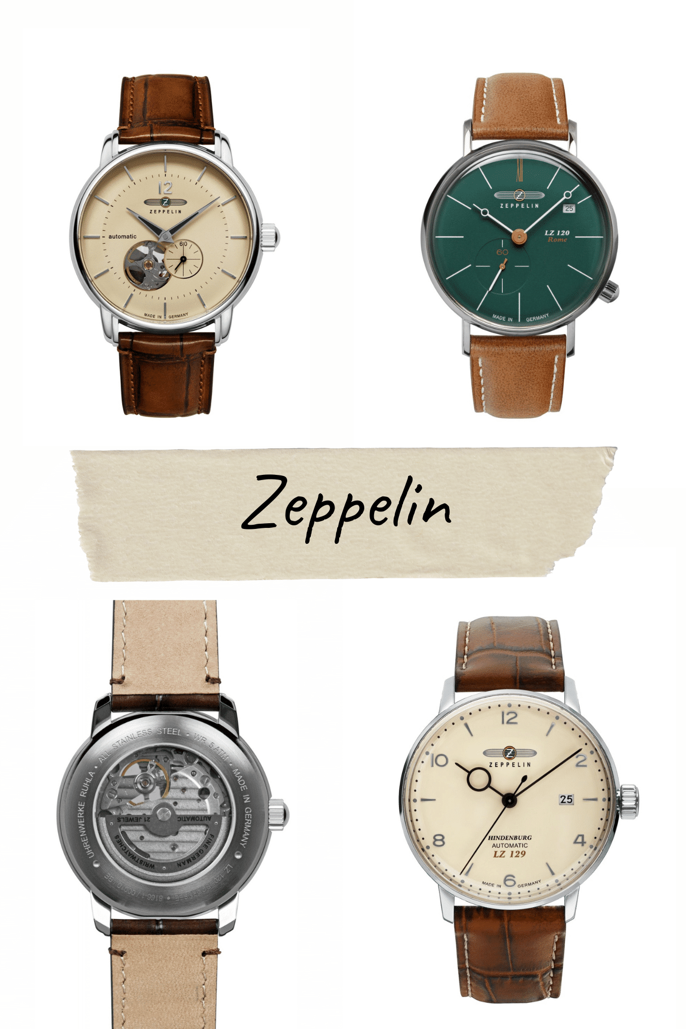 Legjobb Zeppelin óra modellek