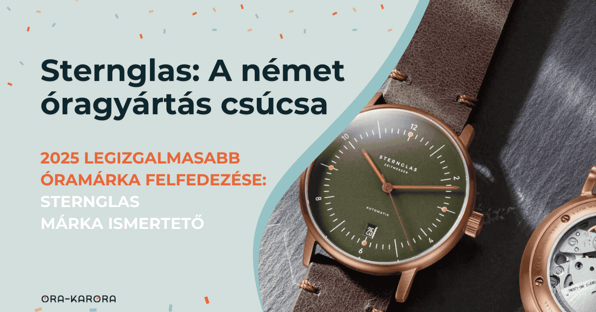 Cikkek 3 Sternglas óramárka ismertető